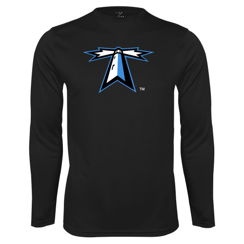  Black Performance Long Sleeve Shirt - Lighthouse