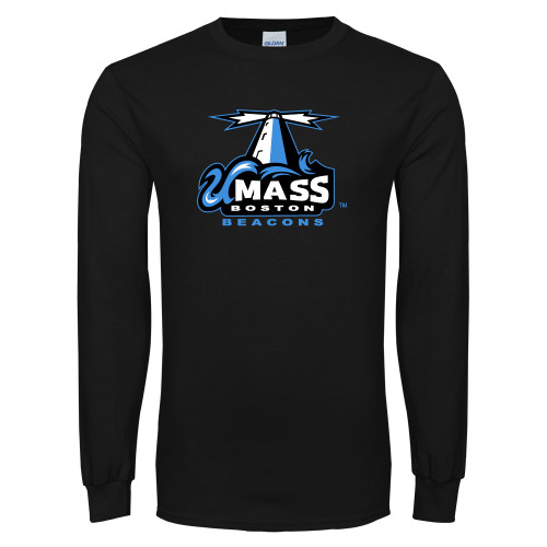  Black Long Sleeve T Shirt - Primary Logo