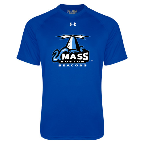  Under Armour Royal Tech Tee - Primary Logo