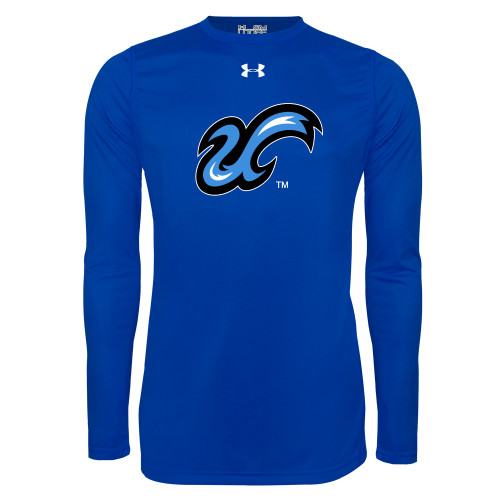  Under Armour Royal Long Sleeve Tech Tee - The U