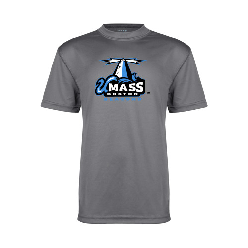 Main Image for  Youth Performance Grey Concrete Tee