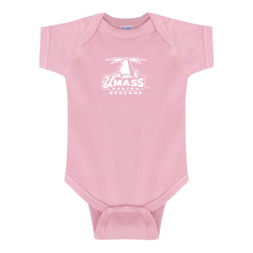  Light Pink Infant Onesie - Primary Logo