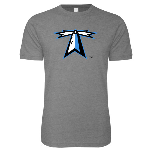 Next Level Heather Grey SoftStyle T Shirt - Lighthouse