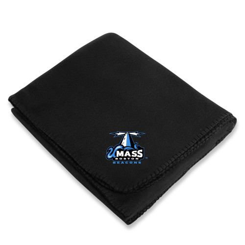  Black Arctic Fleece Blanket - Primary Logo
