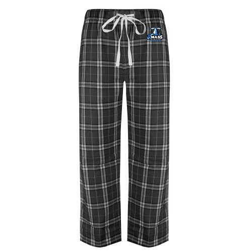  Black/Grey Flannel Pajama Pant - Primary Logo