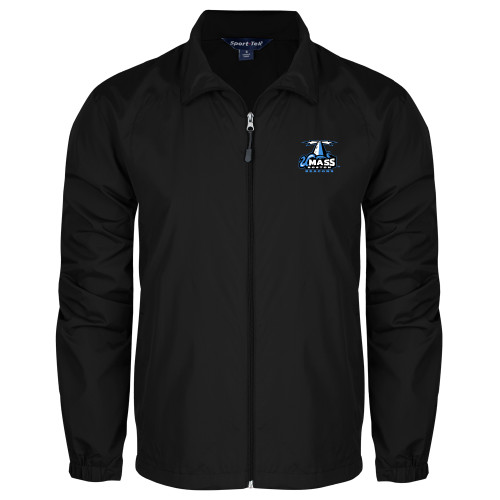  Black Full Zip Wind Jacket - Primary Logo
