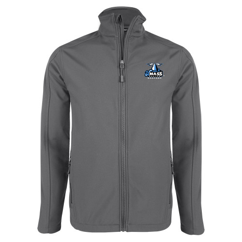  Charcoal Softshell Jacket - Primary Logo