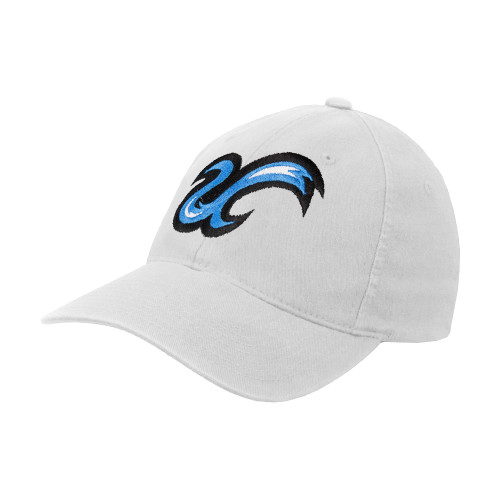  White Flexfit Structured Low Profile Hat - The U