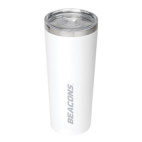  Thor Vacuum Insulated White Tumbler 22oz - Beacons Flat Engraved