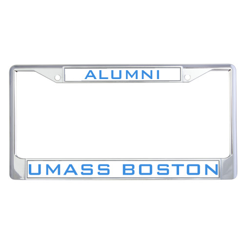  Alumni Metal License Plate Frame in Chrome - Alumni