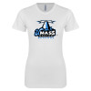 Thumbnail image for  Next Level Womens White Boyfriend Tee