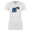 Thumbnail image for  Next Level Womens White Boyfriend Tee