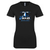 Thumbnail image for  Next Level Womens Black Boyfriend Tee
