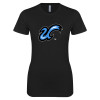 Thumbnail image for  Next Level Womens Black Boyfriend Tee