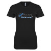 Thumbnail image for  Next Level Womens Black Boyfriend Tee