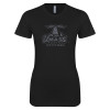 Thumbnail image for  Next Level Womens Black Boyfriend Tee