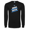 Thumbnail image for  Black Long Sleeve T Shirt
