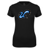 Thumbnail image for  Womens Black Performance Tee