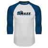 Thumbnail image for  White/Royal Raglan Baseball T Shirt