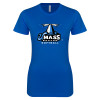 Thumbnail image for  Next Level Womens Royal Boyfriend Tee