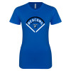 Thumbnail image for  Next Level Womens Royal Boyfriend Tee