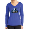 Thumbnail image for  Womens Royal Performance Long Sleeve V Neck Shirt