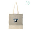 Thumbnail image for  Split Recycled Grey Cotton Twill Convention Tote