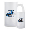 Thumbnail image for  Full Color Decorative Frosted Glass Mug 16oz