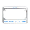 Thumbnail image for  Metal Motorcycle License Plate Frame in Chrome