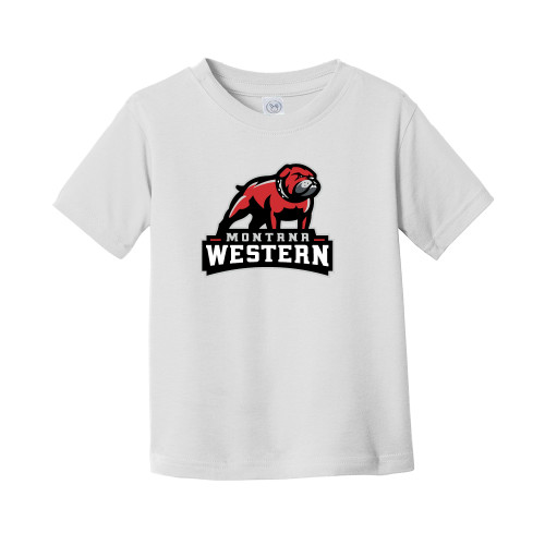  Toddler White T Shirt - Tertiary Mascot
