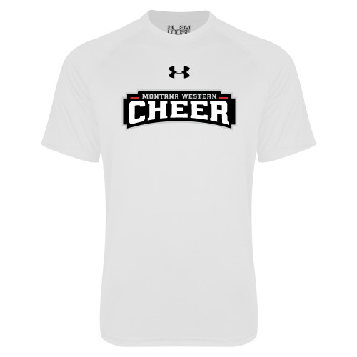  Under Armour White Tech Tee - Cheer UnderArmour
