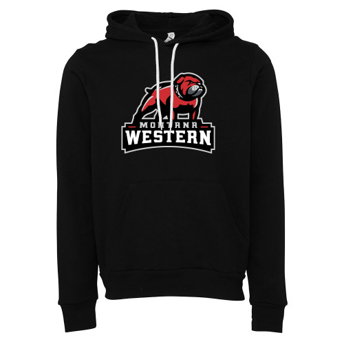  Bella + Canvas Black Fleece Hood - Tertiary Mascot