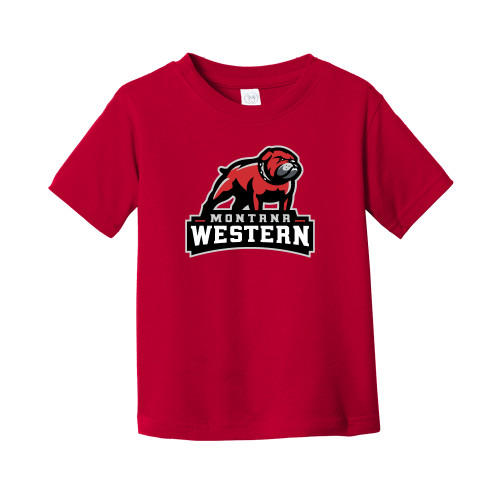  Toddler Red T Shirt - Tertiary Mascot