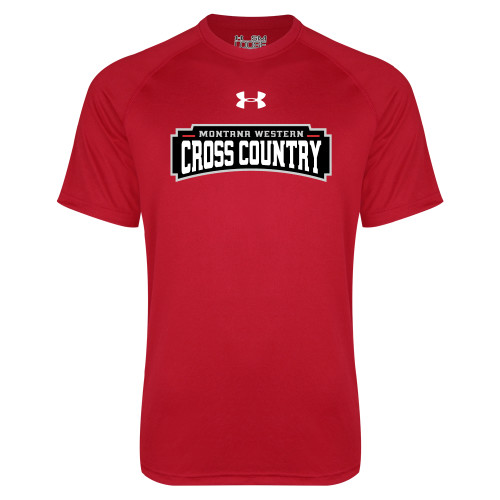  Under Armour Red Tech Tee - Cross Country UnderArmour