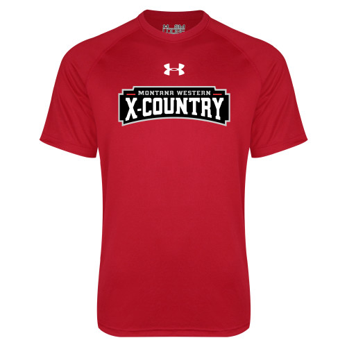  Under Armour Red Tech Tee - X Country UnderArmour