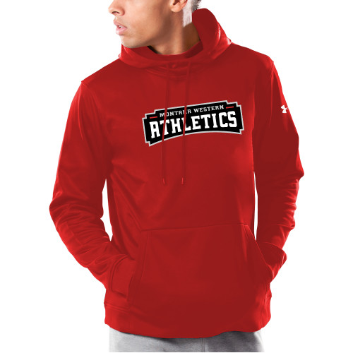  Under Armour Red Armour Fleece Hoodie - Athletics