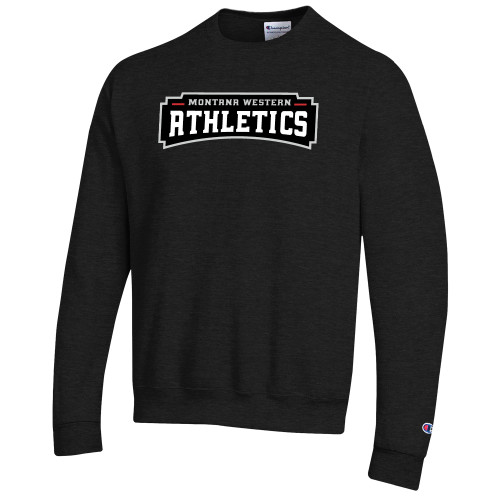  Champion Black Fleece Crew - Athletics