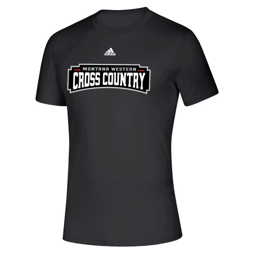  Adidas Black Pregame Performance Tee - Cross Country Adidas