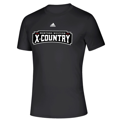  Adidas Black Pregame Performance Tee - X Country Adidas