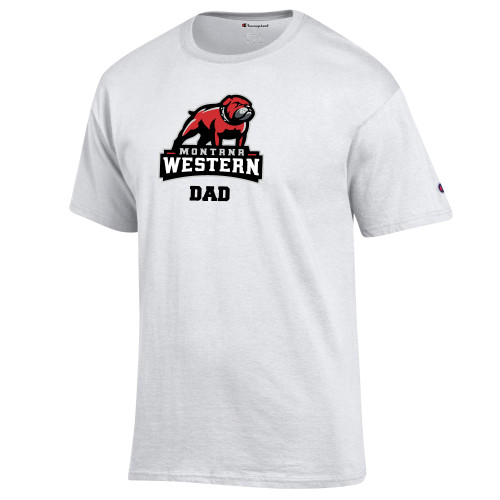  Champion White T Shirt - Dad