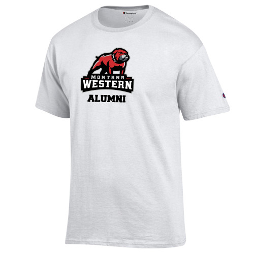  Champion White T Shirt - Alumni