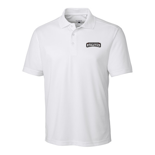  C&B White Clique Ice Pique Polo - Athletics
