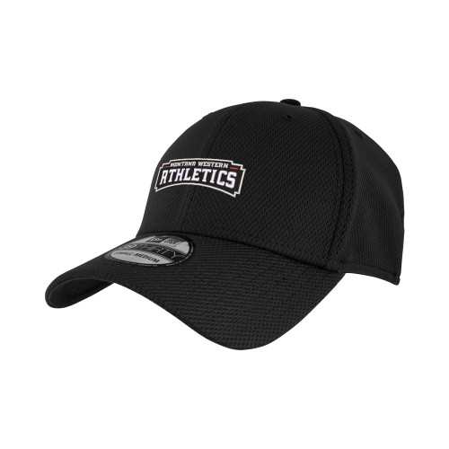  New Era Black Diamond Era 39Thirty Stretch Fit Hat - Athletics