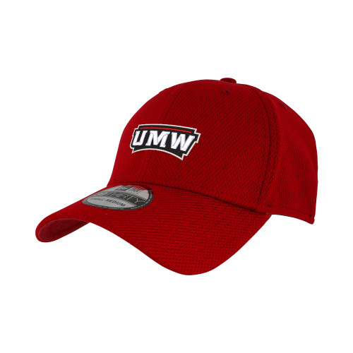  New Era Red Diamond Era 39Thirty Stretch Fit Hat - UMW Wordmark