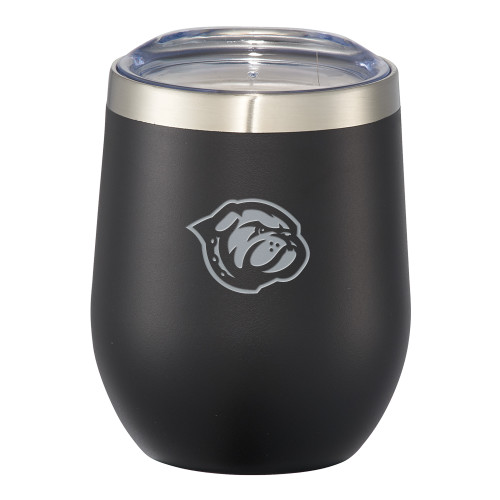  Corzo Vacuum Insulated Black Cup 12oz - Primary Mascot Engraved