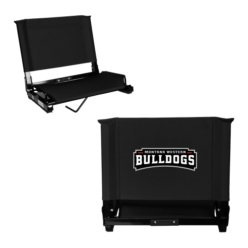 Montana Western Stadium Chair Black