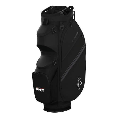  Callaway Chase 14 Black Cart Golf Bag - UMW Wordmark