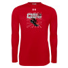 Thumbnail image for  Under Armour Red Long Sleeve Tech Tee