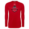 Thumbnail image for  Under Armour Red Long Sleeve Tech Tee