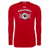 Thumbnail image for  Under Armour Red Long Sleeve Tech Tee